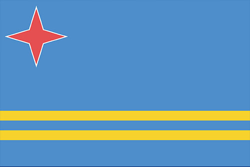 Aruba flag
