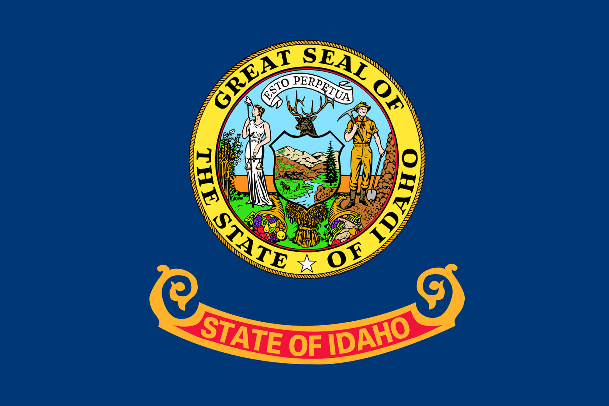 Idaho flag