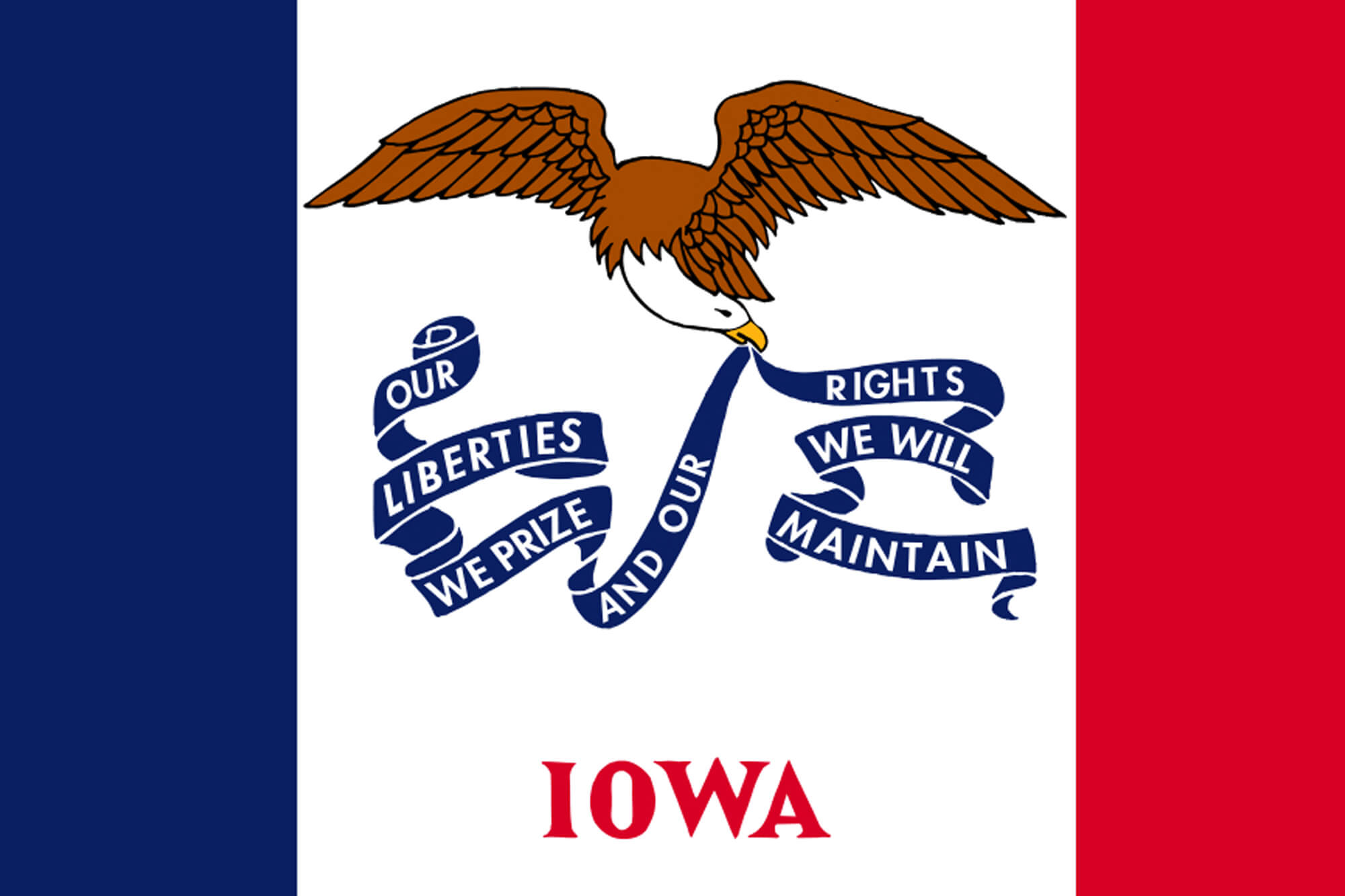 Iowa flag