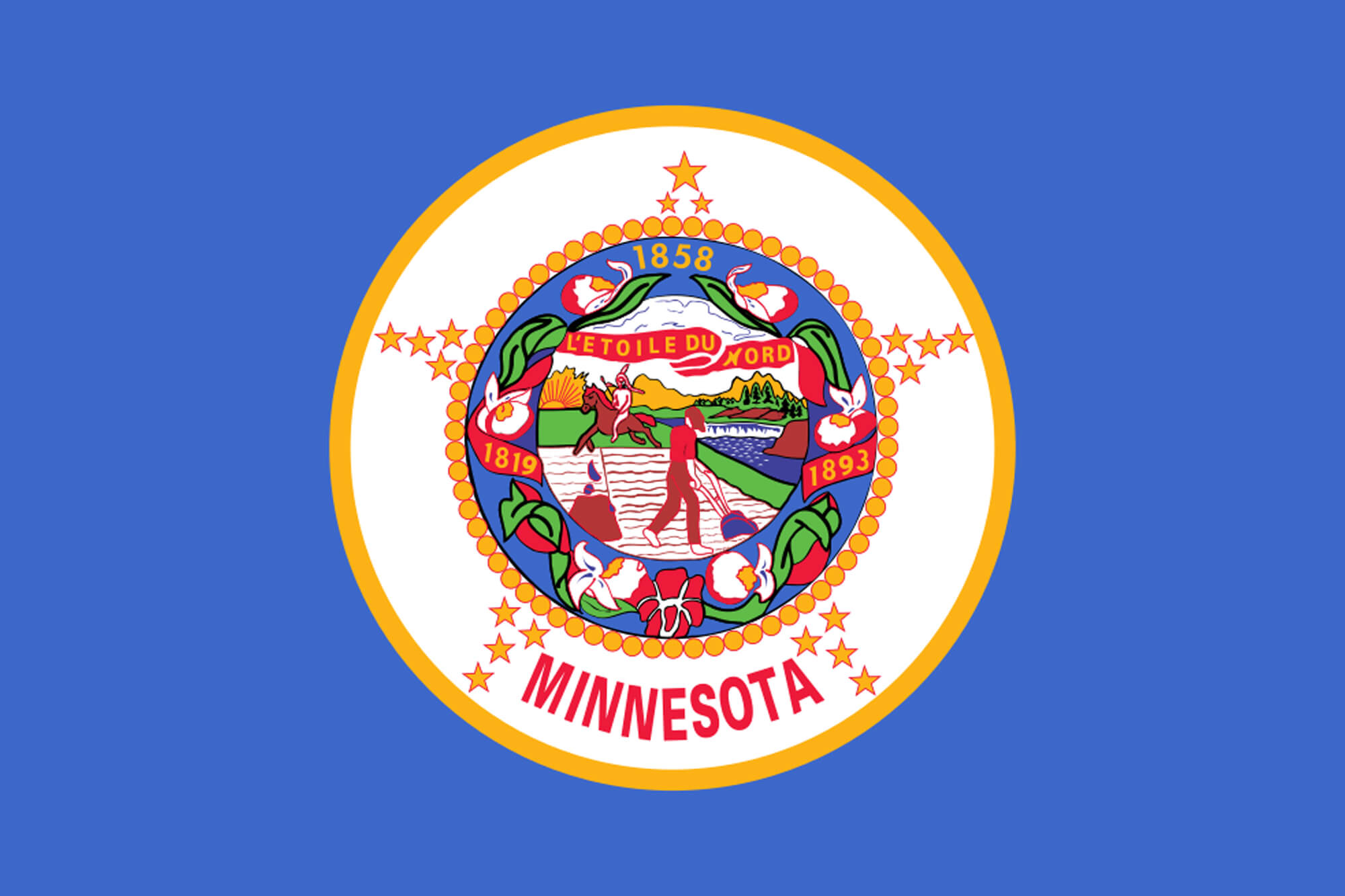 Minnesota flag