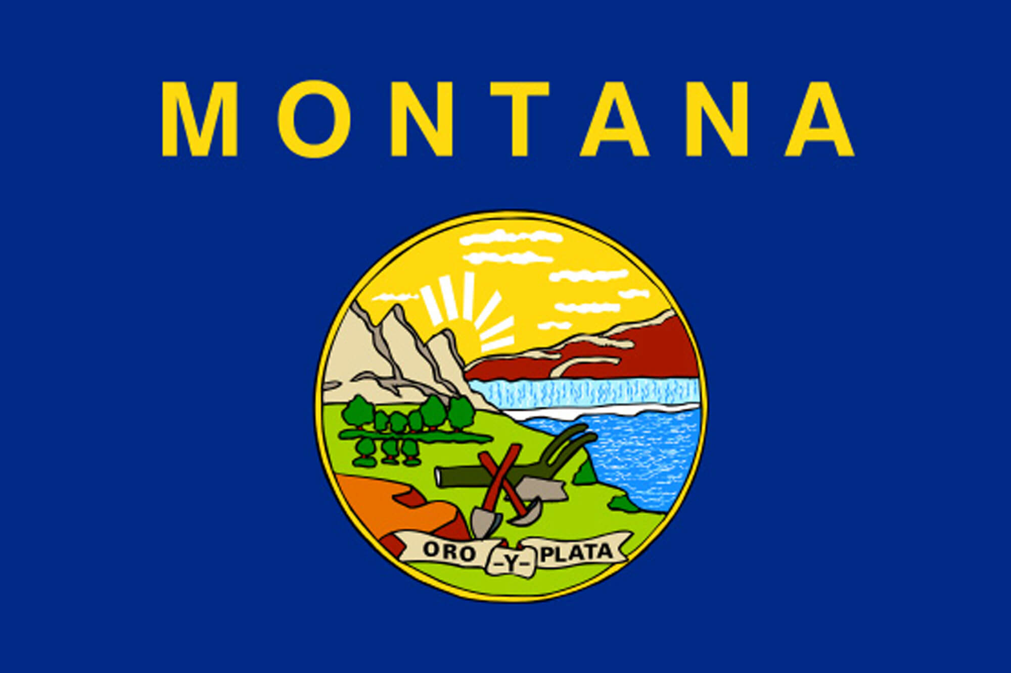 Montana flag