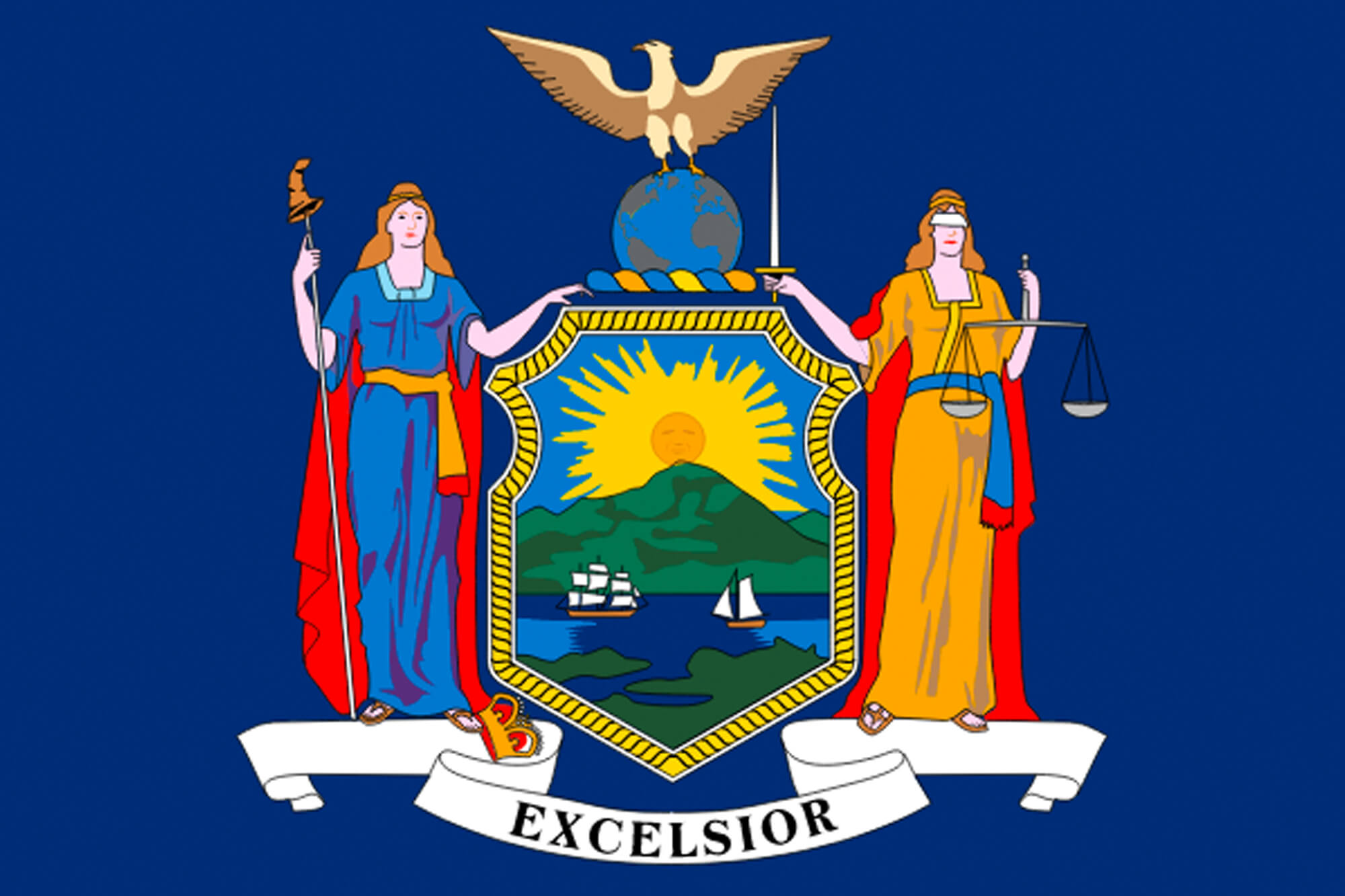 New York flag