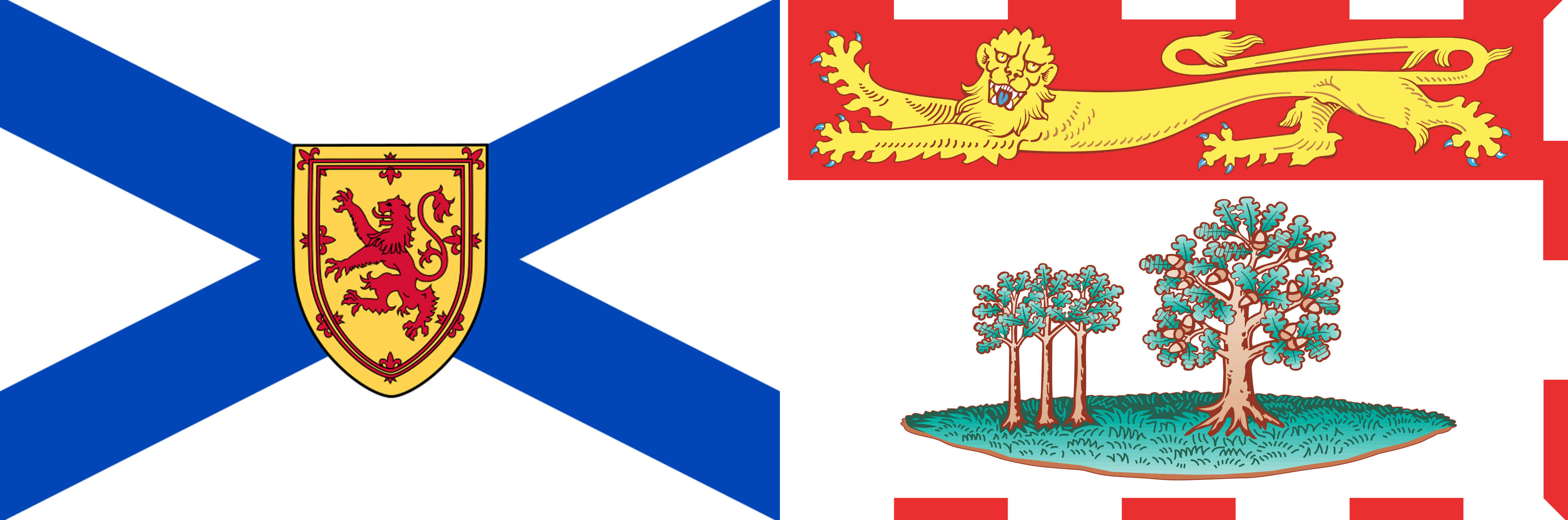 Nova Scotia & Prince Edward Island flag