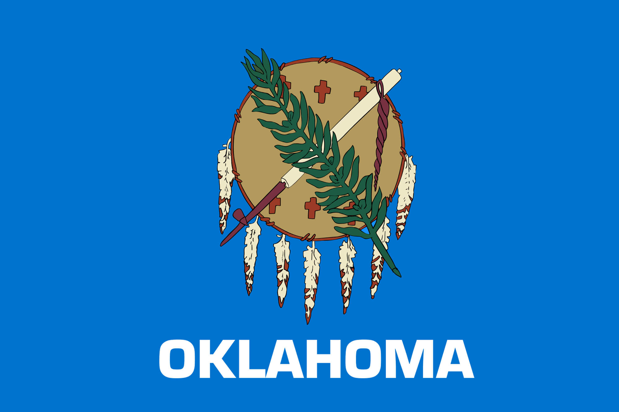 Oklahoma flag