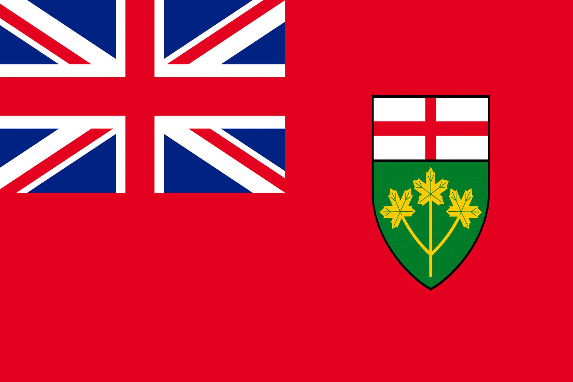 Ontario flag