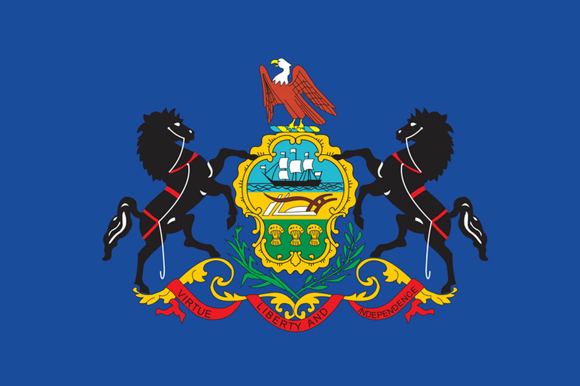 Pennsylvania flag