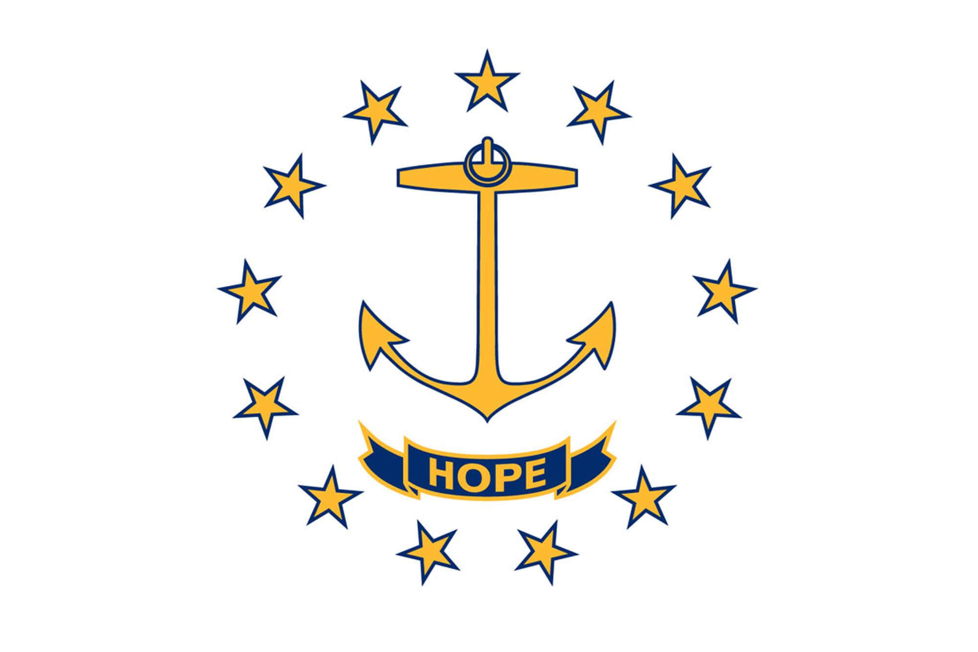 Rhode Island flag