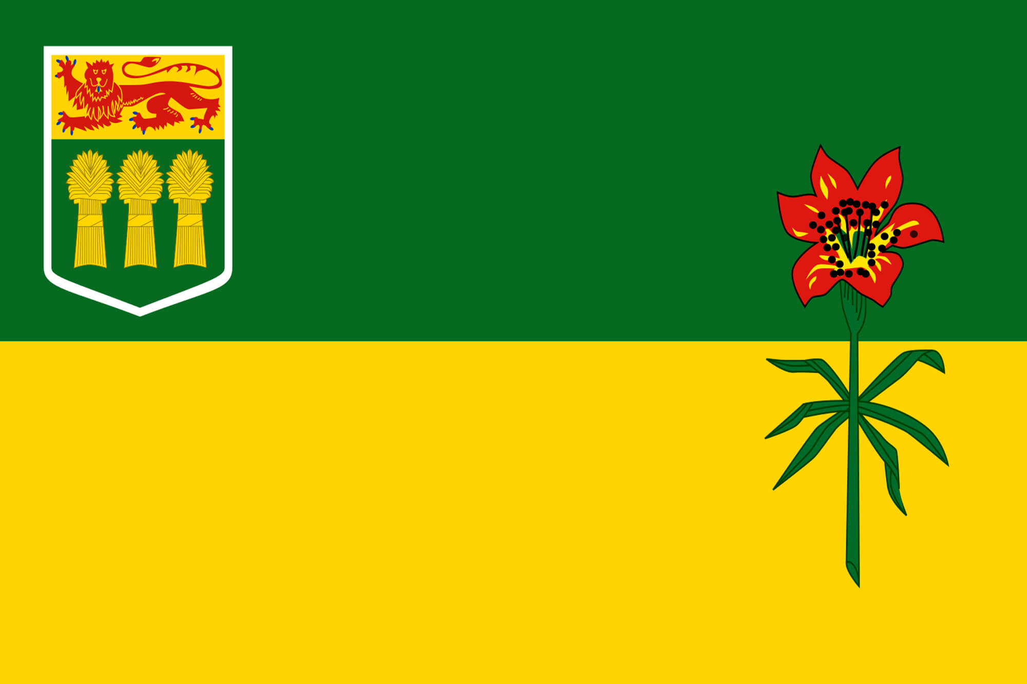 Saskatchewan flag