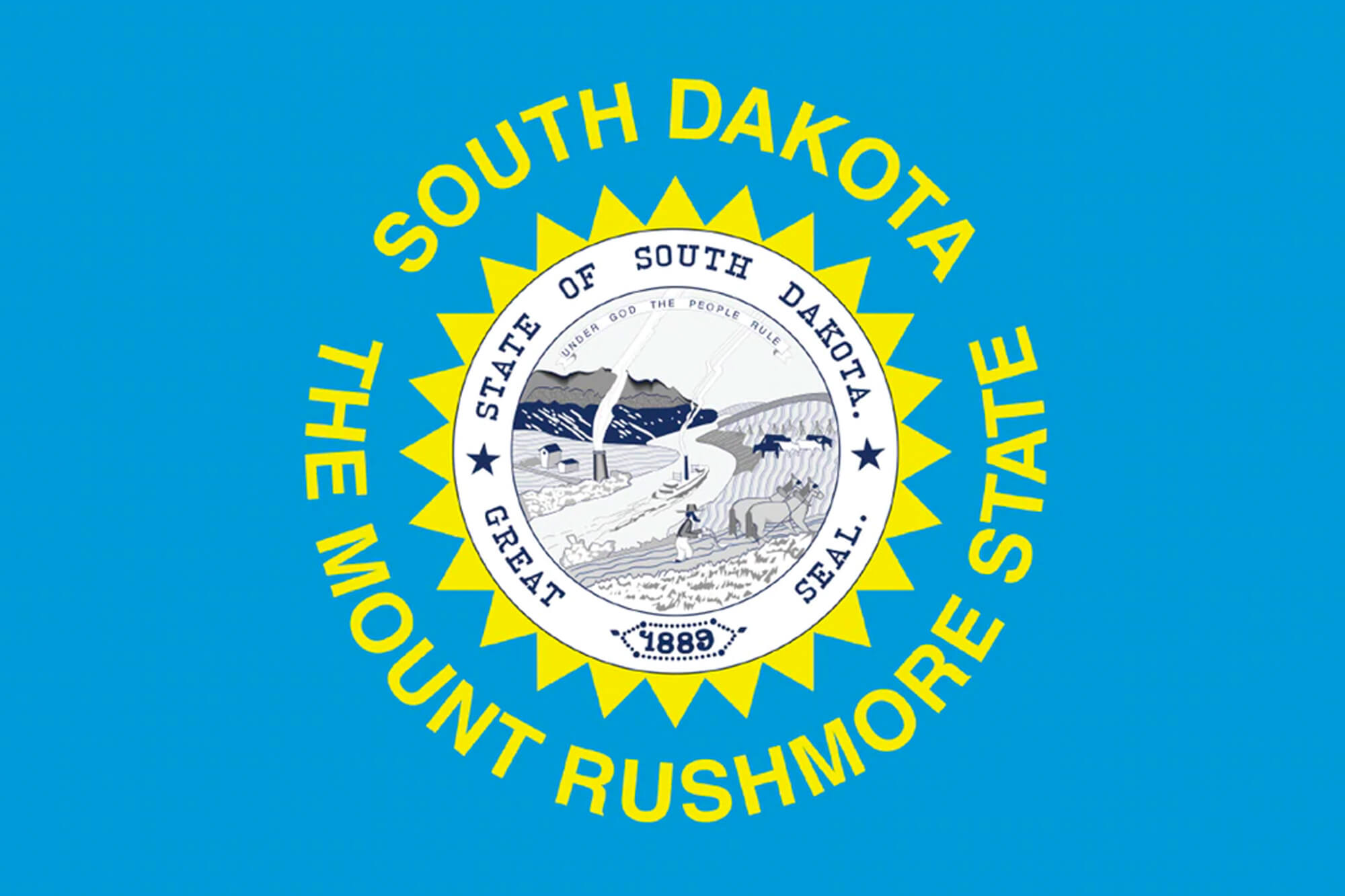 South Dakota flag