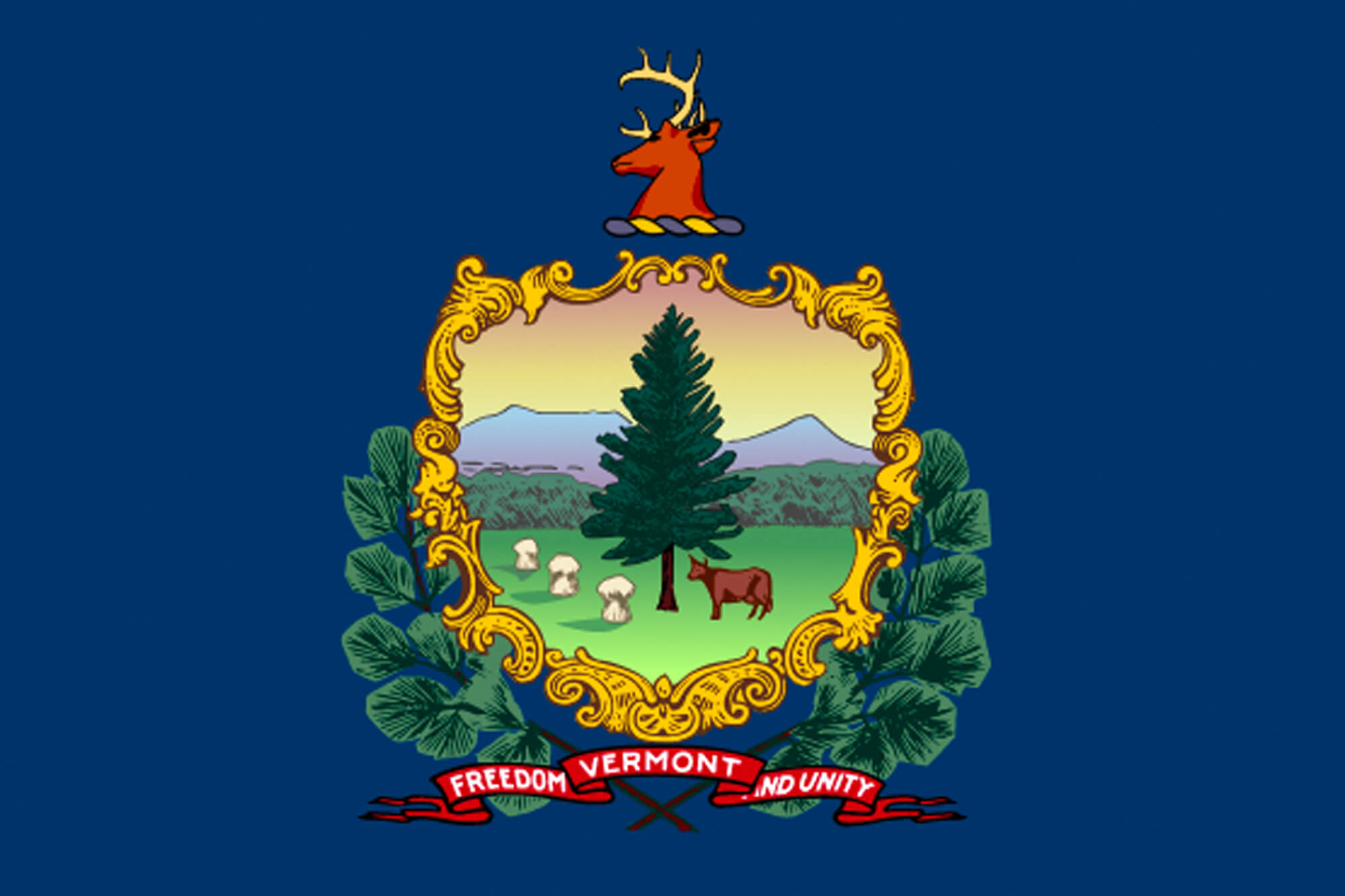 Vermont flag