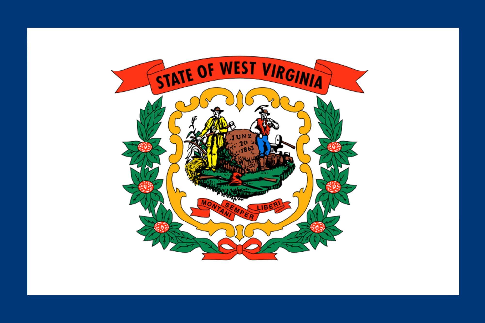 West Virginia flag