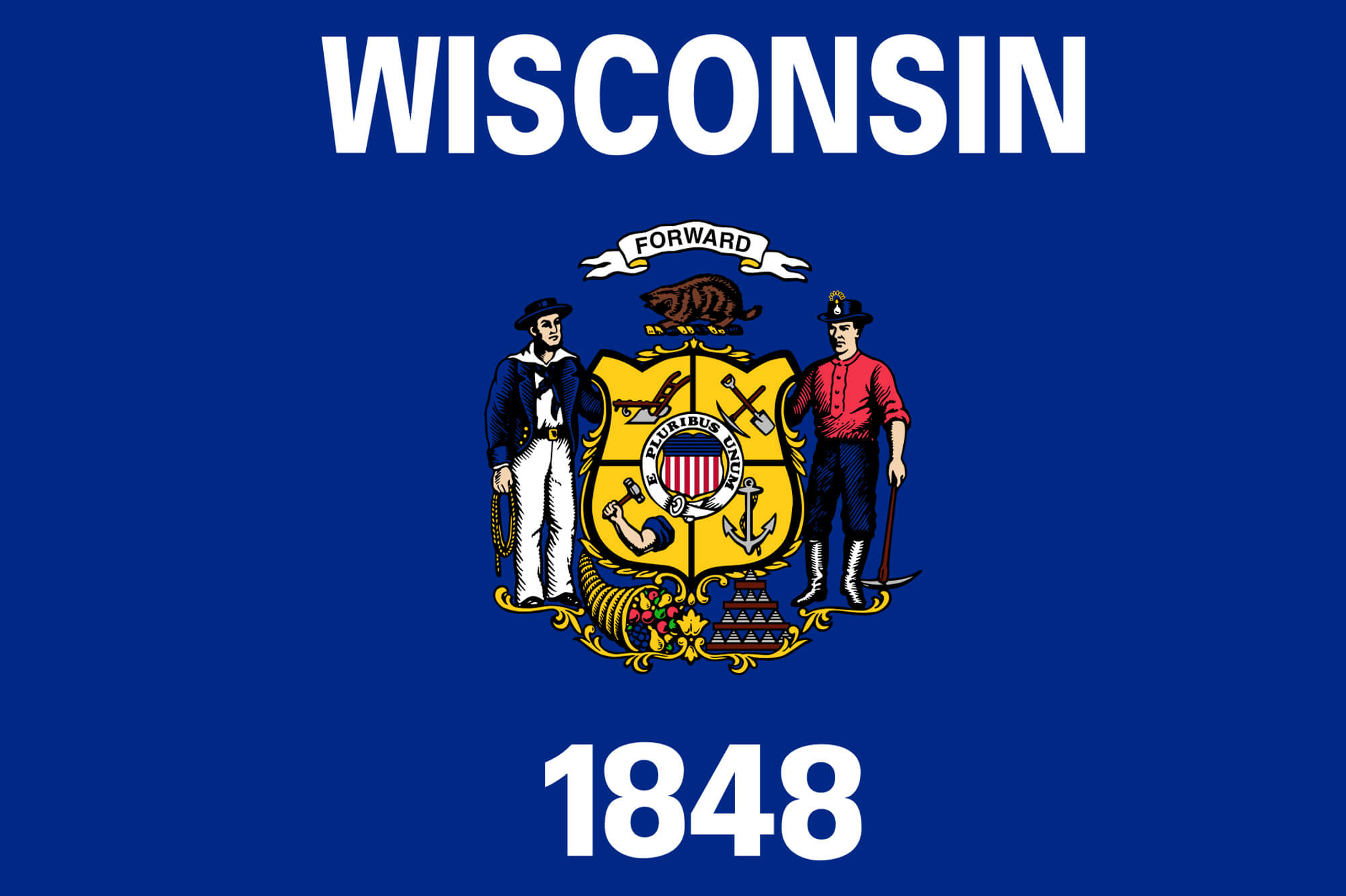 Wisconsin flag