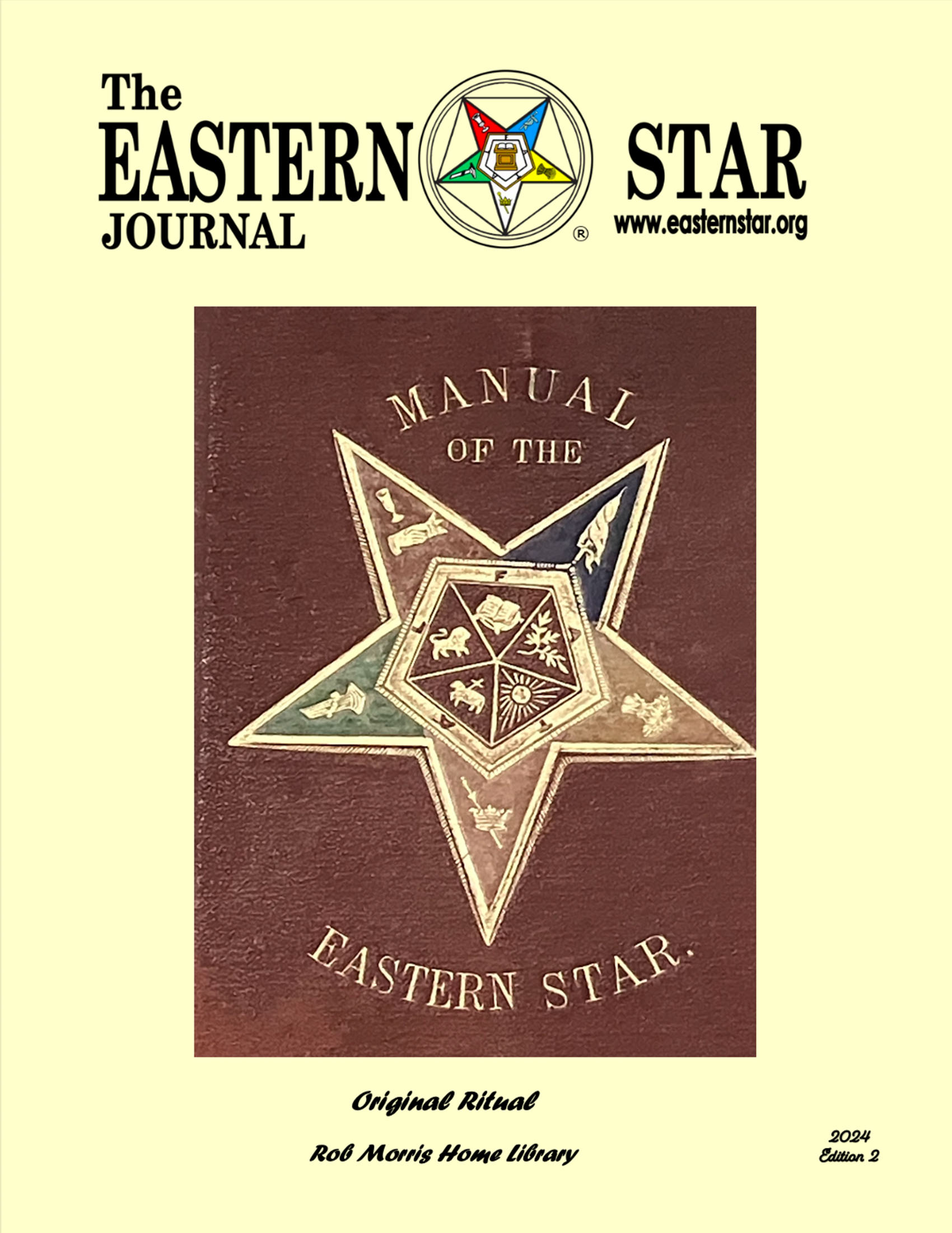 2024 Eastern Star Journal Part 2 cover