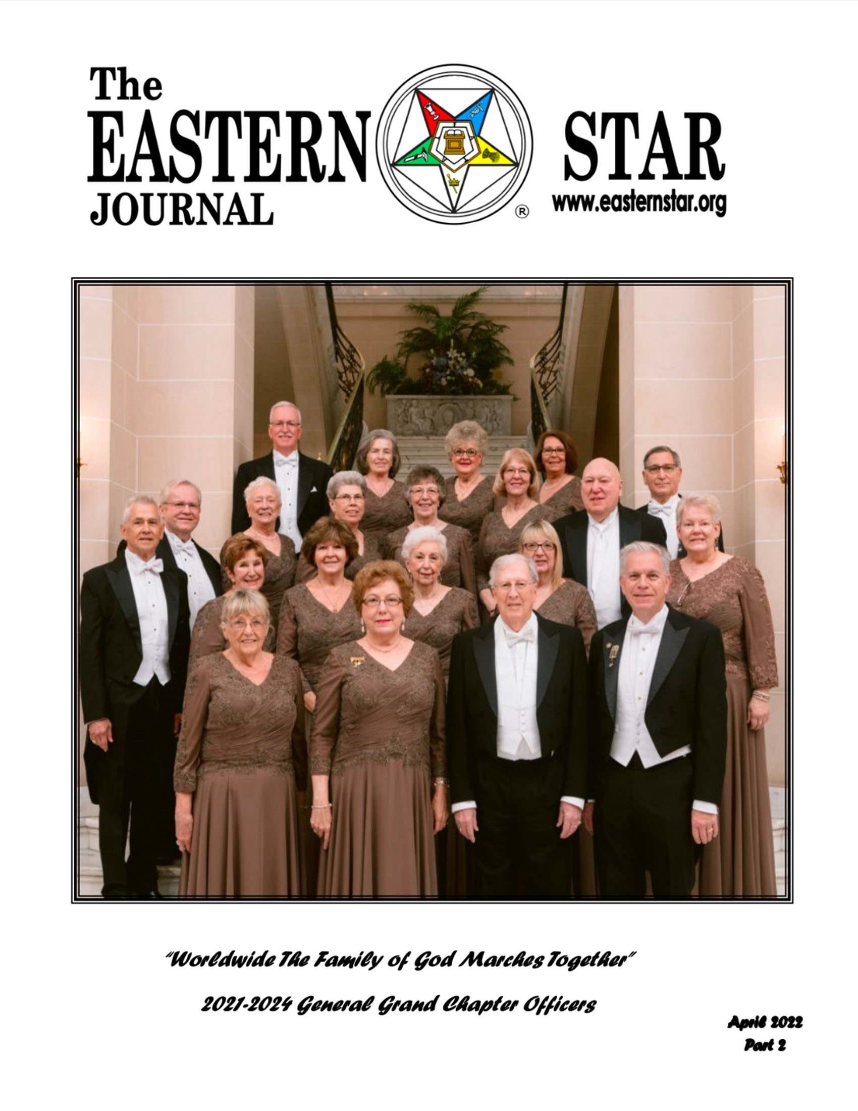 2022 April Eastern Star Journal Part 2 cover