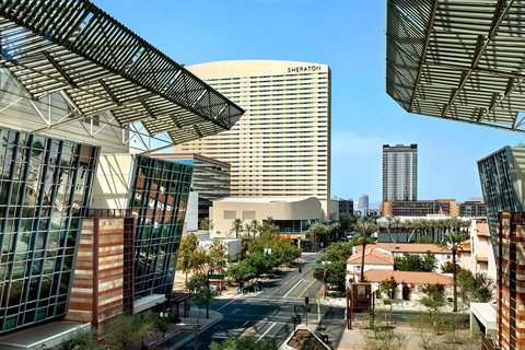 Sheraton Phoenix Downtown viewed from the convention area