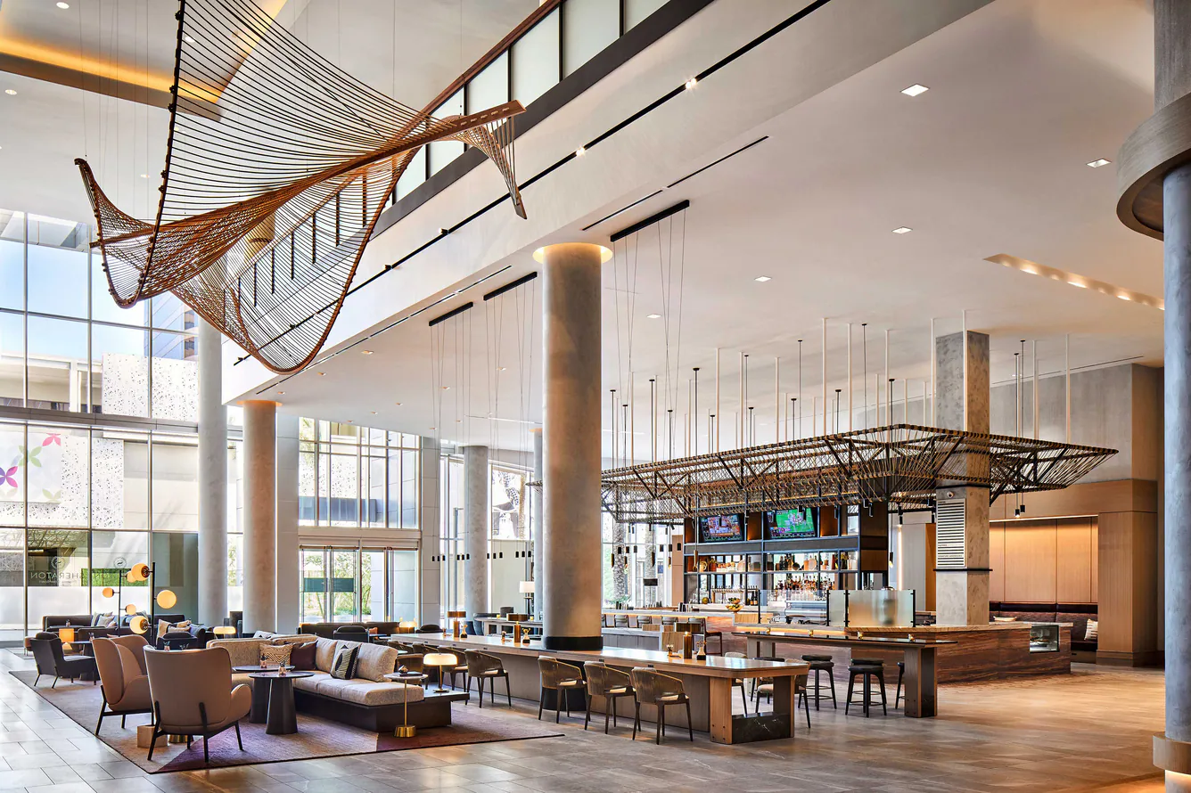 The lobby at Sheraton Phoenix Downtown